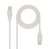 Nanocable 10010302 cavo USB 1 m USB 20 USB A Beige