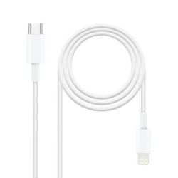 Nanocable 10100600 cavo Lightning 05 m Bianco