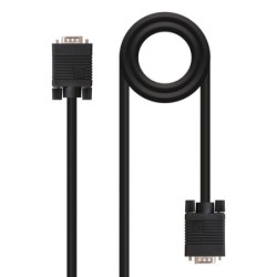 Nanocable 10151302 cavo VGA 18 m VGA D-Sub Nero