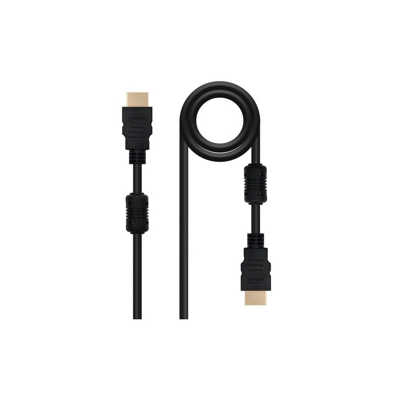 Nanocable 10151802 cavo HDMI 18 m HDMI tipo A Standard Nero