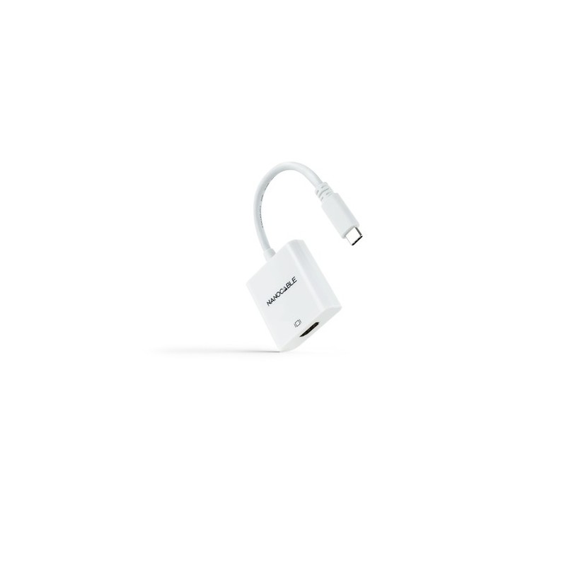 Nanocable 10164102 adattatore grafico USB 4096 x 2160 Pixel Bianco