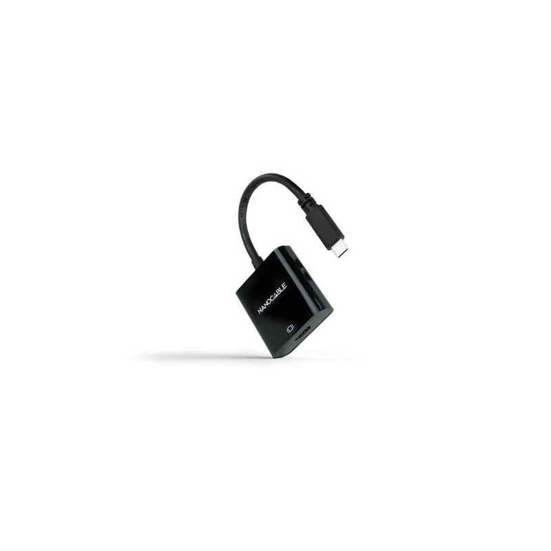 Nanocable 10164102-BK adattatore grafico USB 4096 x 2160 Pixel Nero