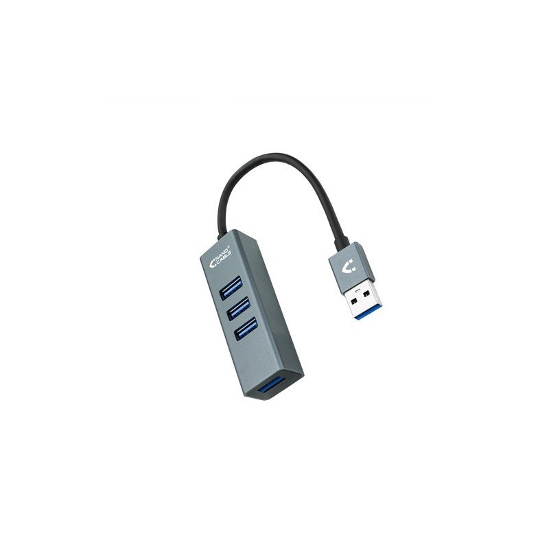 Nanocable 10164402 hub di interfaccia USB 32 Gen 1 31 Gen 1 Typ