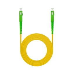 Nanocable 10200001 cavo a fibre ottiche 1 m SC/APC G657A2 Giallo