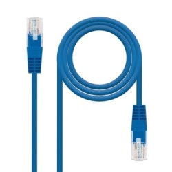 Nanocable 10200401-BL cavo di rete Blu 1 m Cat6e U/UTP UTP