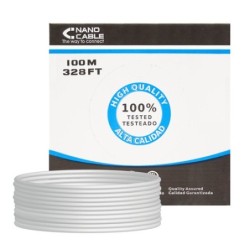 Nanocable 10200902 cavo di rete Grigio 100 m Cat6 F/UTP FTP