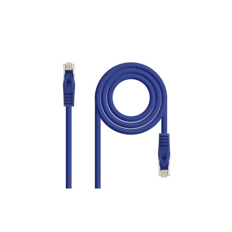 Nanocable 10201800-BL cavo di rete Blu 05 m Cat6a U/UTP UTP