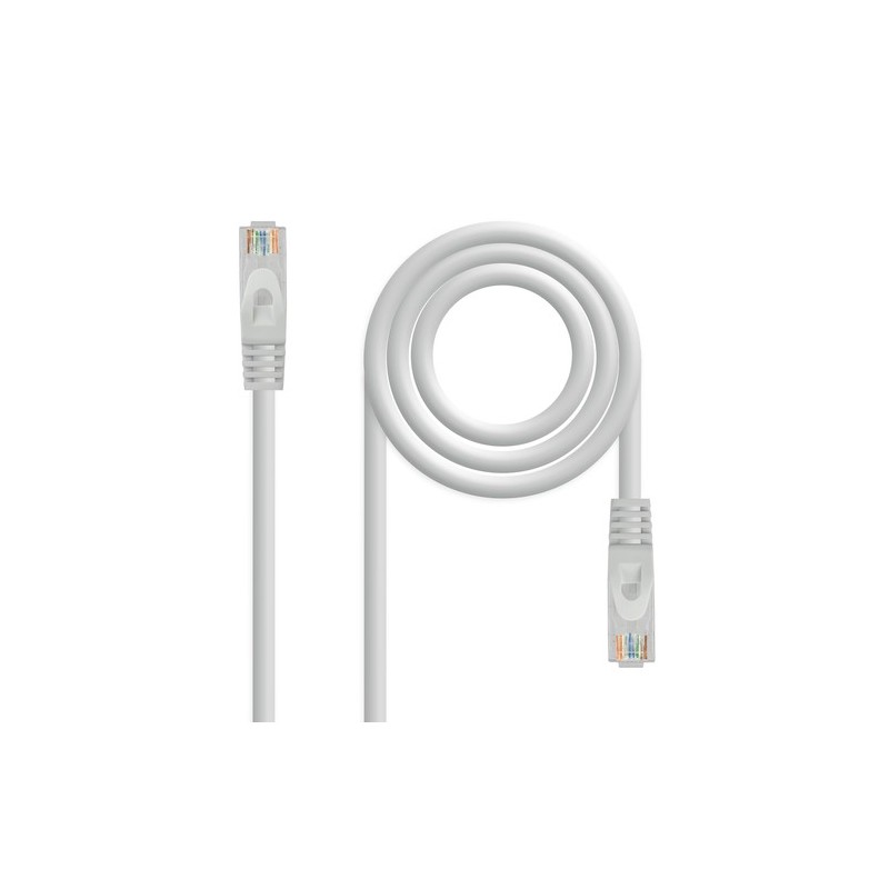 Nanocable 10201801-L150 cavo di rete Grigio 15 m Cat6a U/UTP UTP