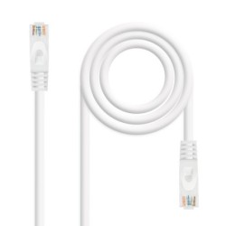 Nanocable 10201801-W cavo di rete Bianco 1 m Cat6a U/UTP UTP