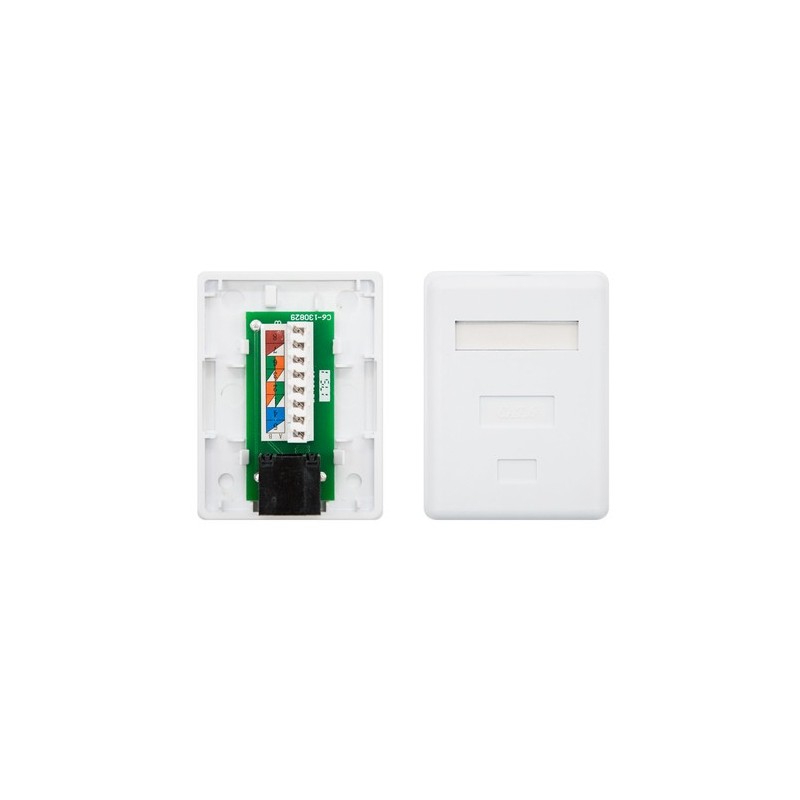 Nanocable 10211501 presa energia RJ-45 Bianco