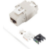 shiverpeaks BS08-10030 presa RJ-45 metallico - bianco (BS08-10030)