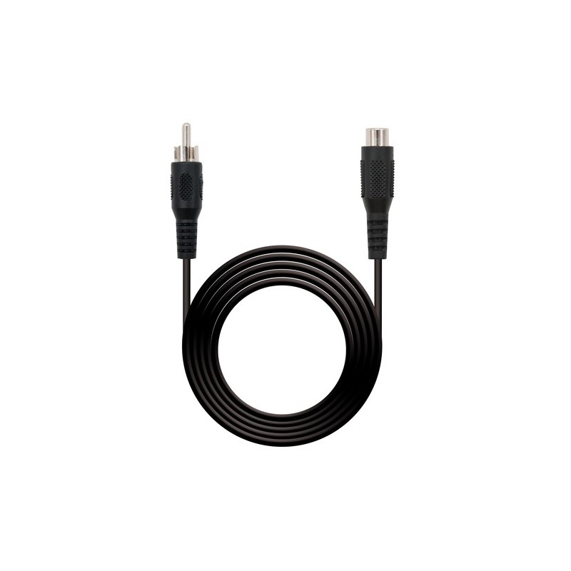 Nanocable 10240503 cavo audio 3 m RCA Nero