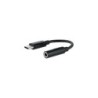 Nanocable 10241205 cavo audio 011 m 35 mm USB tipo-C Nero