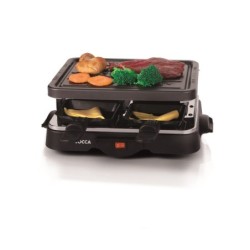 Jocca RACLETTE 500W - Grill Iron con piastra antiaderente - comprende