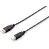 Equip 128860 cavo USB 18 m USB 20 USB A USB B Nero