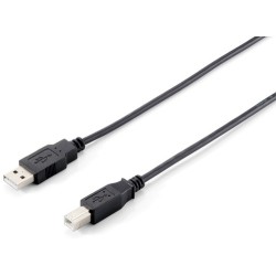 Equip 128863 cavo USB 1 m USB 20 USB A USB B Nero