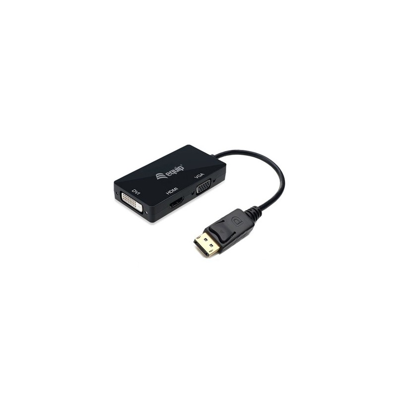 Equip 133441 cavo e adattatore video 024 m DisplayPort DVI-D + VGA