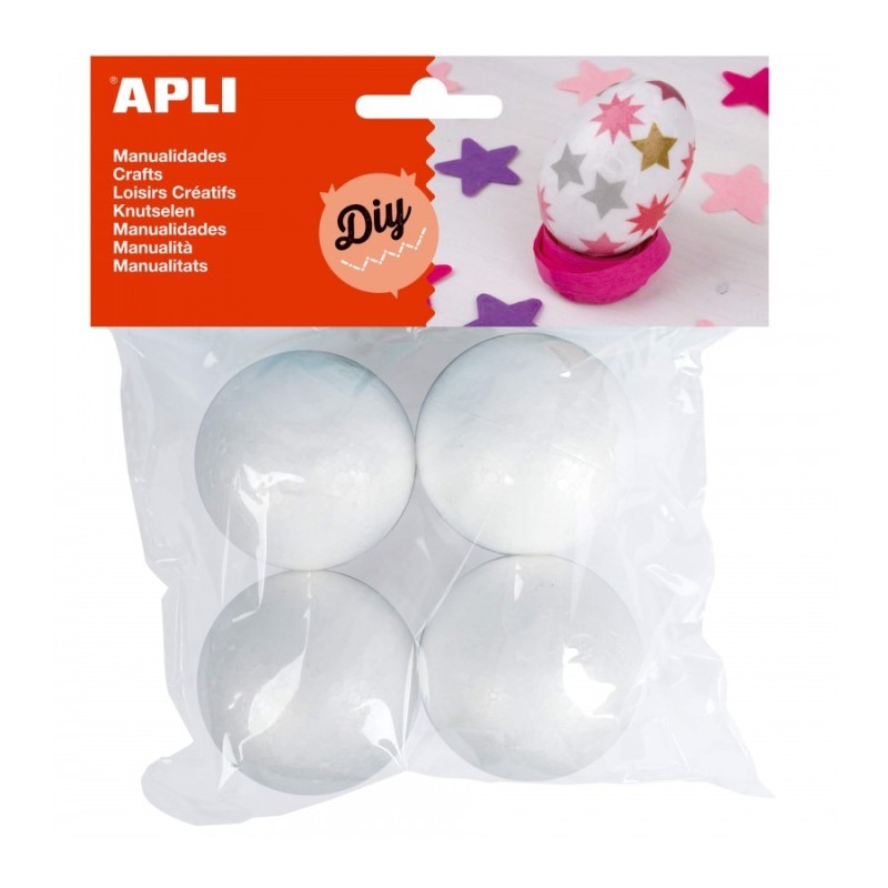 4 -ball pack pack Ø 50 mm - bianco