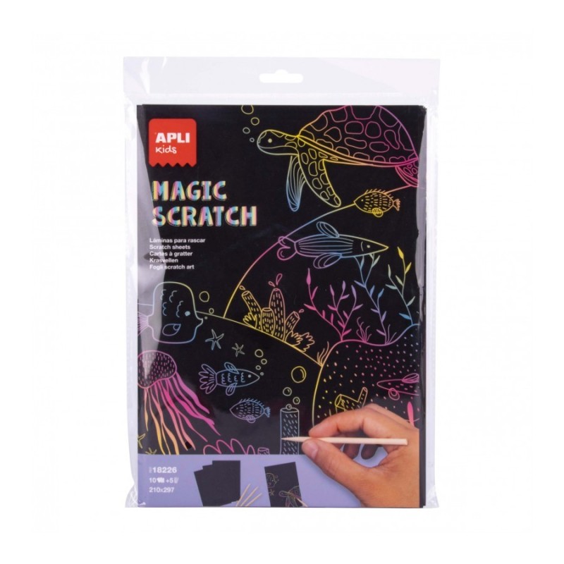 Lampade per acciaio per graffi Magic Magic - dimensioni 10 5 strumen