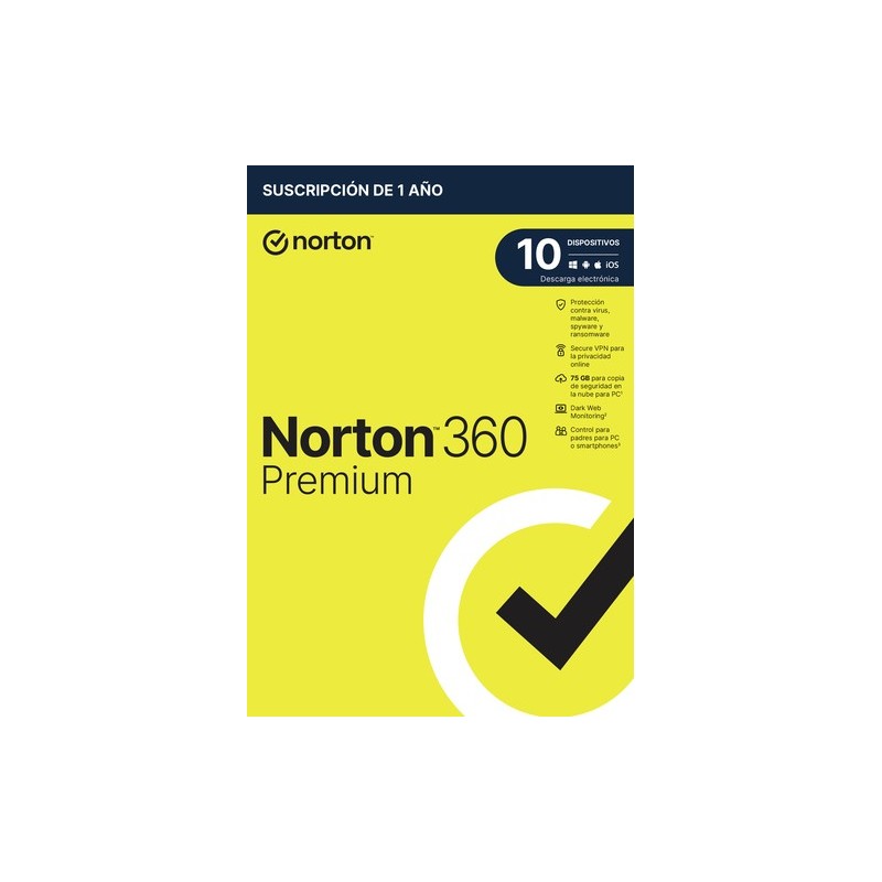 NortonLifeLock 360 Premium ESP Licenza base 1 licenza/e 1 anno/i