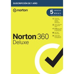 NortonLifeLock 360 Deluxe ESP Licenza base 1 licenza/e 1 anno/i