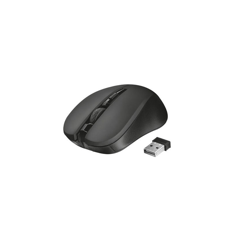 Trust 21869 mouse Ambidestro RF Wireless Ottico 1800 DPI