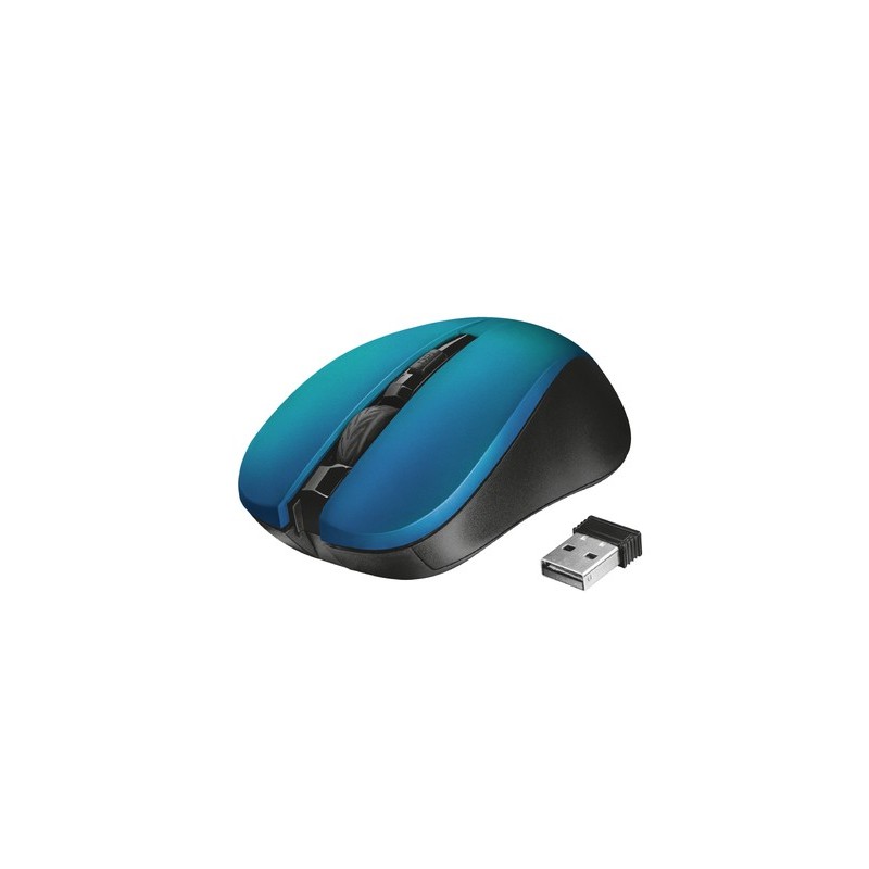 Trust 21870 mouse Ambidestro RF Wireless Ottico 1800 DPI