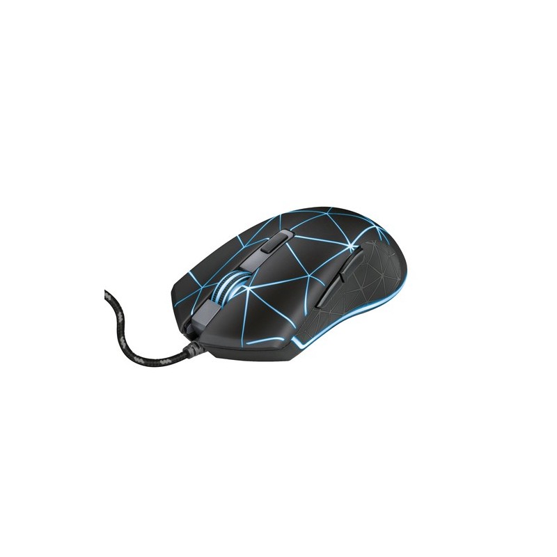 Trust GXT 133 Locx mouse Mano destra USB tipo A Ottico 4000 DPI