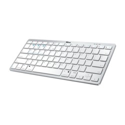 Trust Nado tastiera Bluetooth QWERTY Inglese Grigio Bianco