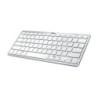 Trust Nado tastiera Bluetooth QWERTY Inglese Grigio Bianco