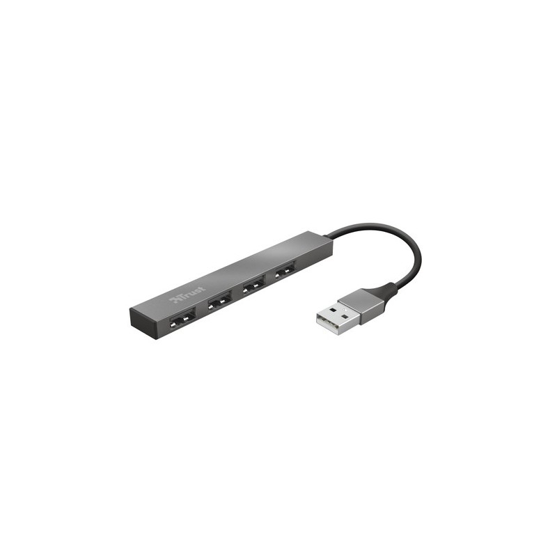 Trust Halyx USB 20 480 Mbit/s Alluminio