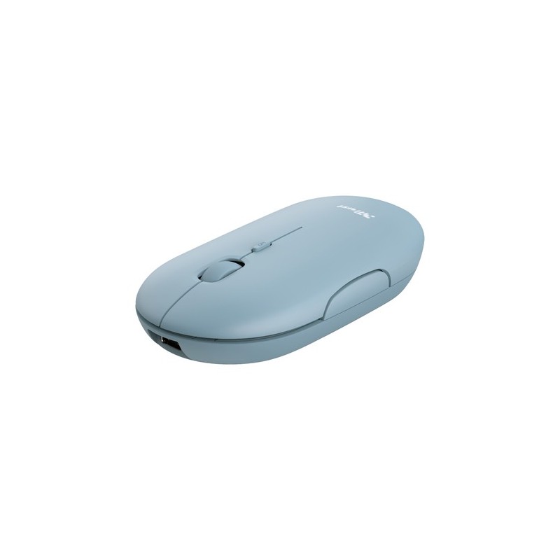 Trust Puck mouse Ambidestro RF senza fili + Bluetooth 1600 DPI