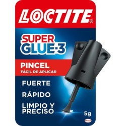 Loctite Super Glue -3 5Gr Brush - Triple resistenza dell'adesivo univ