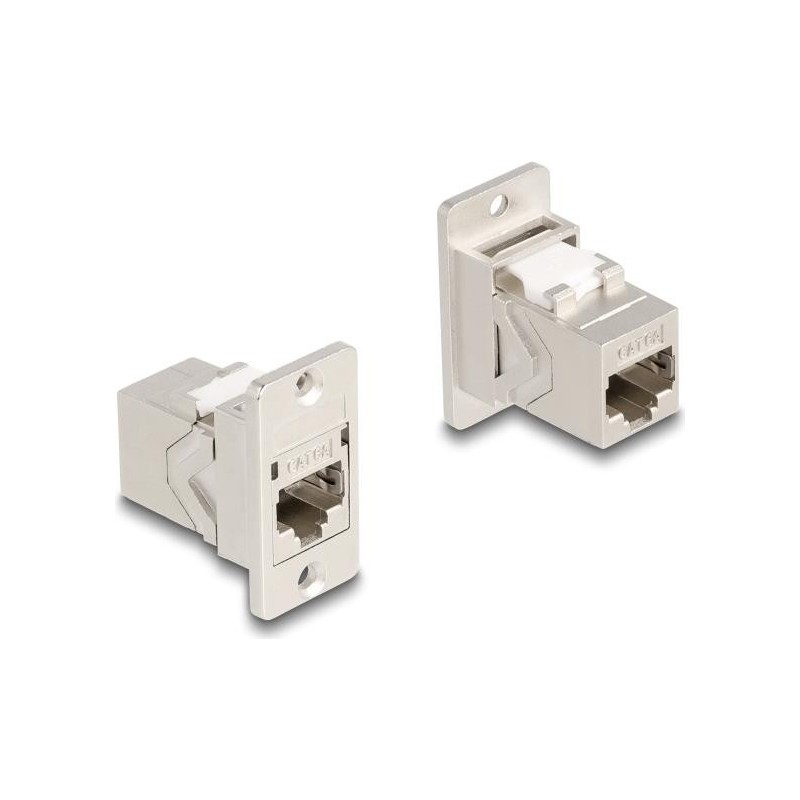 Delock Presa di accoppiamento per modulo Keystone RJ45 con montaggio 