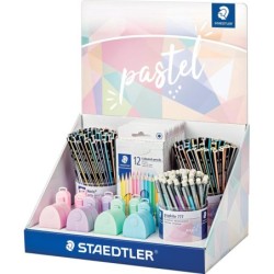 Espositore di Staedtleler con 182 pezzi assortiti - Noris 118 PEPP