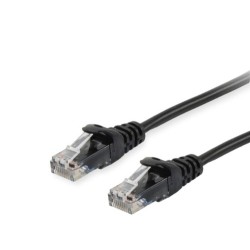 Equip 625457 cavo di rete Nero 05 m Cat6 U/UTP UTP