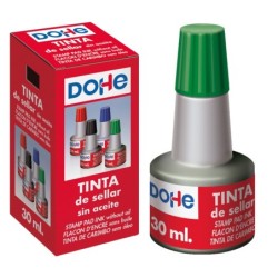 Inchiostro Dohe per buffer e francobolli da 30 ml - colore verde