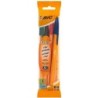 Bic Orange Orange Original Fine Pacco di boligrafi a 4 palline - punt