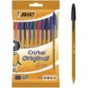 Bic Crystal Original Fine pacchetto di 10 Boligrafos de Bola - Round