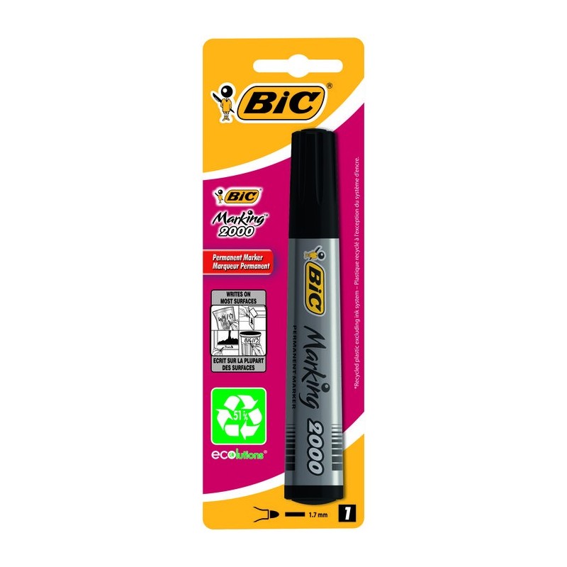 Marcatura BIC 2000 ECOLUTIONS PERFANENT MARKER - TIPT da 495 mm - In