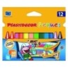 Bic Kids Plastidecor Glat Box di 12 penchi di cera triangolari - Idea