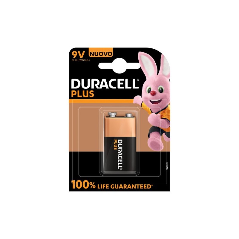 Duracell Plus 100 9V B1 x10