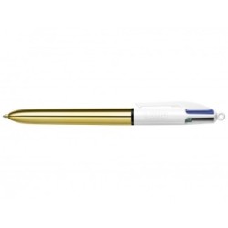 BIC 4 Colurs Shine Boligraph di sfera retrattile - punta da 1 mm - ic