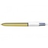 BIC 4 Colurs Shine Boligraph di sfera retrattile - punta da 1 mm - ic