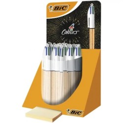 BIC 4 colori Frozen Distrattable Ball Boligraphs Expositor - 10 mm m