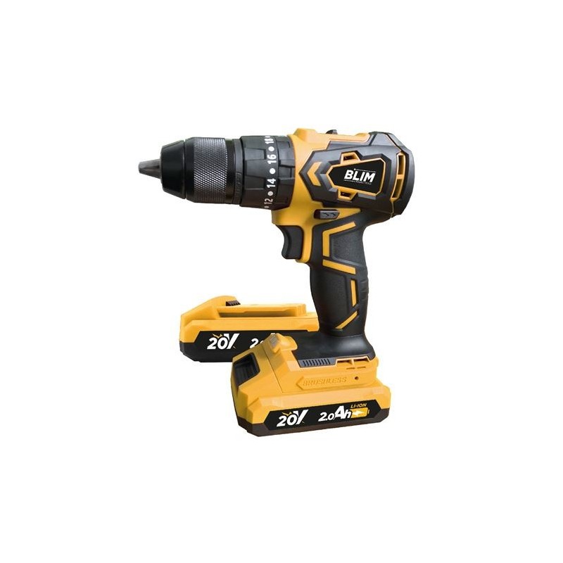 Drill blim A Batteria 20V 2Ah - Auricolare senza auricolare