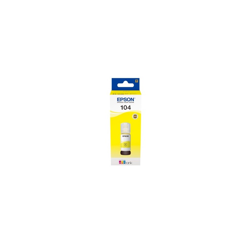 FLACONE ECOTANK 104 GIALLO T00P440