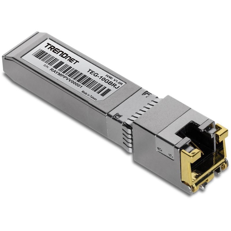 Modulo SFP in rame 10G RJ-45