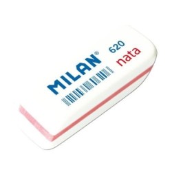 MILAN CREMA 620 Piccola cancellazione smussata - plastica morbida - n