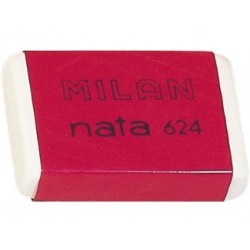 Crema di Milan 624 gomma rettangolare - plastica - morbido - non abra